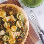 ほうれん草のジェノベーゼソース< Genovese source of spinach>