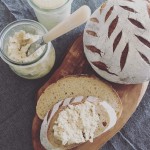 豆乳で作る簡単レモン風味のビーガンチーズ< Easy lemon flavor of vegan cheese made ​​from soy milk>