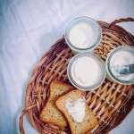 ココナッツオイルと豆乳で作るビーガンバター〈Vegan butter made ​​from coconut oil and soy milk〉