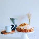 乳製品・卵不使用！キャラメルバナナクリームパイ< Caramel banana cream pie>