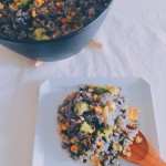 バター不使用！とうもろこしのココナッツオイル醤油炊き込みご飯 〈No butter!! Coconuts oil soy sauce of corn cooked rice〉