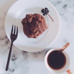 メープルウォールナッツのビーガンココアマフィン 〈Vegan cocoa muffin of maple walnut〉
