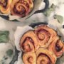 ココナッツオイルでデニッシュ風ビーガンシナモンロール〈 Danish -style vegan cinnamon roll in coconut oil〉
